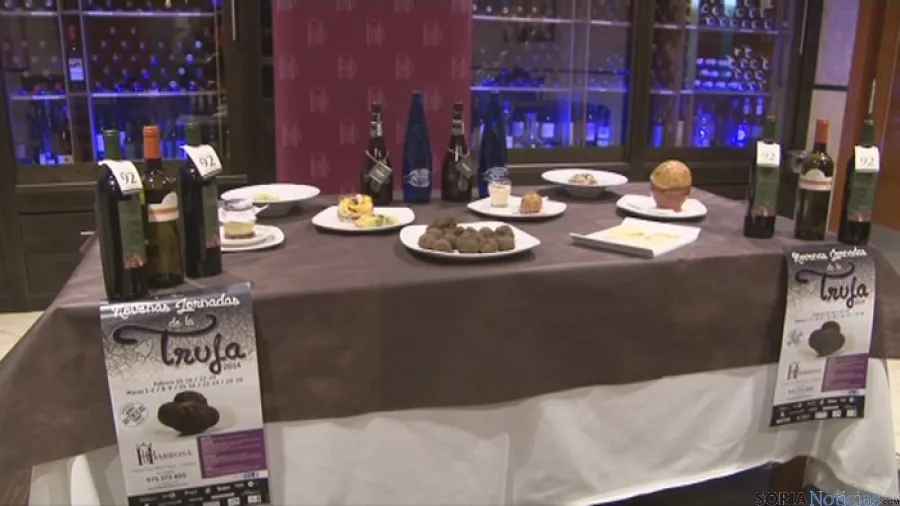 Mesa con el menú