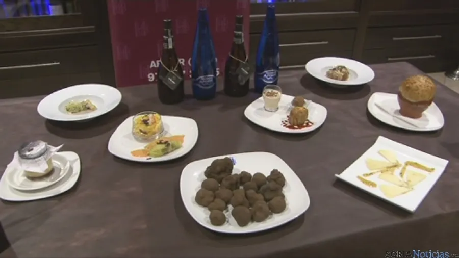 Mesa con el menú