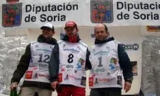 Podio final con Javier Ruiz, Fco. Javier Alemanno y Julián A.Salas