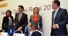 Isabel Borrego, José Manuel Soria, Alicia García y Antonio Pardo