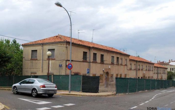 Antiguas viviendas del Castilla, ahora demolidas.