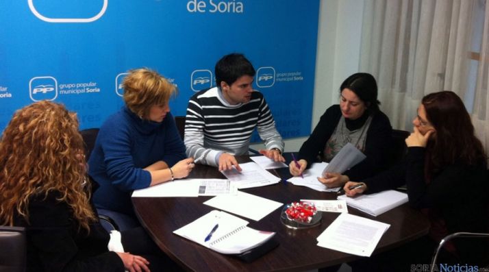 Liso (izda.), Gallardo, Sanz, Romero y Ochagabía.