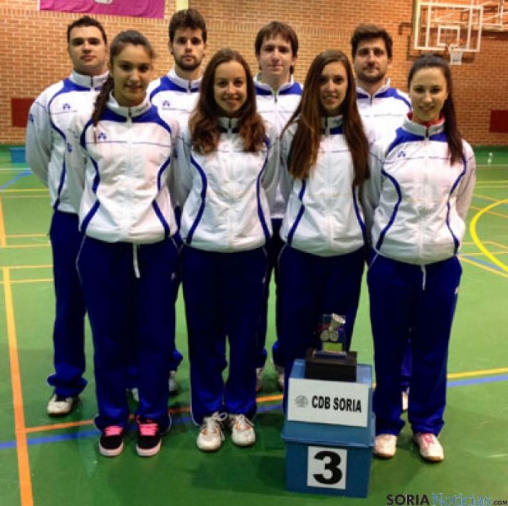 Delegación del Club Bádminton Soria