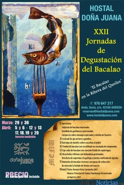Ágreda sigue fiel a su cita con el bacalao.