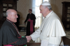 Mons Vicente y el Papa Francisco