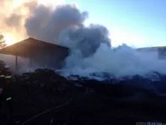Incendio en Torralba de Almazán