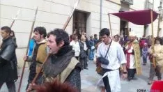 Llegada de la comitiva