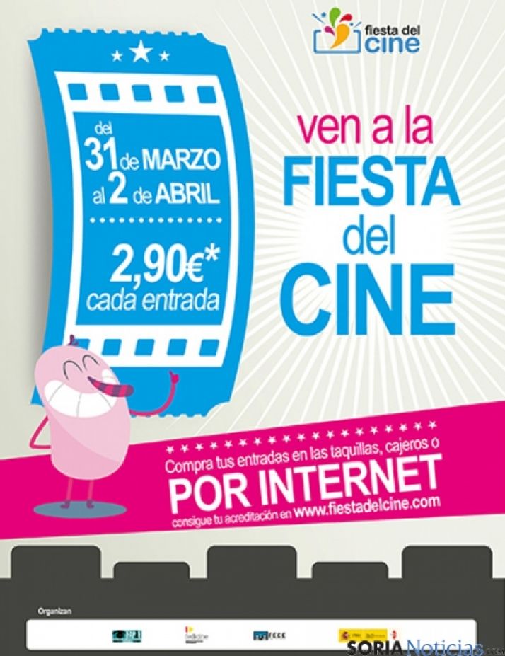 Este fin de semana, el cine será más barato.