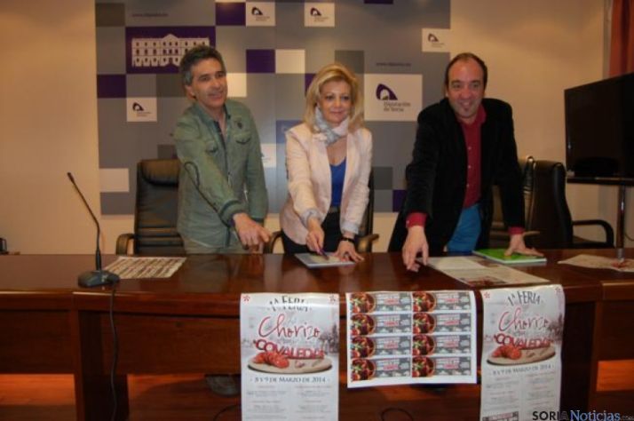 Participantes en la presentación de la Feria.