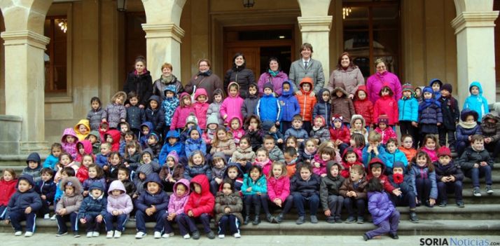 Niños asistentes a una de las sesiones.