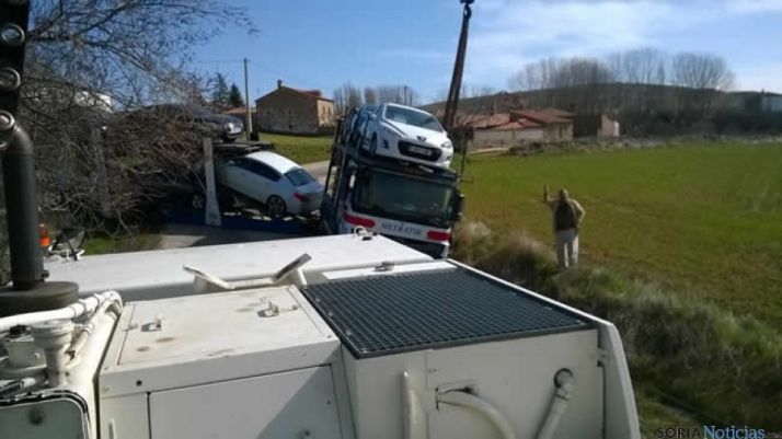 Camión en Fuensaúco