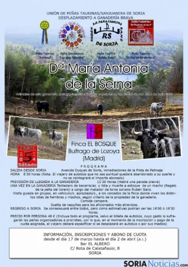 Cartel de la excursión