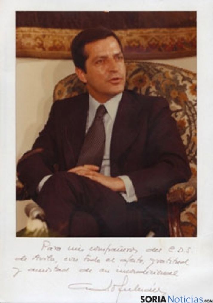 Foto dedicada de Suárez/ Ávilared