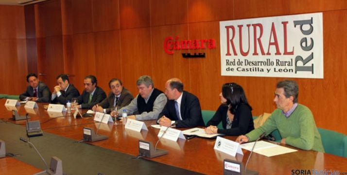 Rueda de prensa de Rural Red en Valladolid