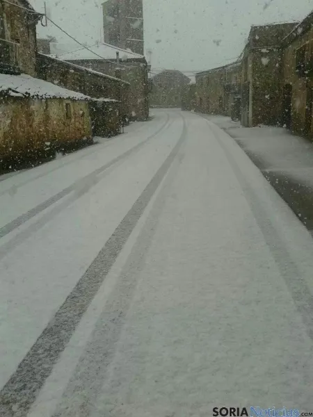 Imagen blanca en Almajano