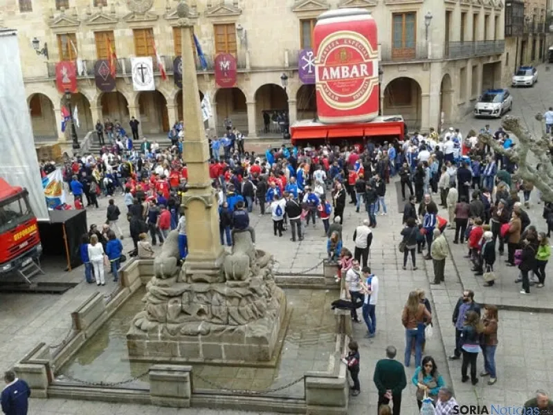 Aspecto de la Plaza Mayor