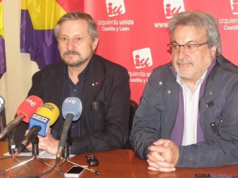 Willy Meyer y José María González.