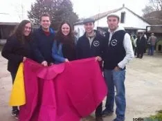 Miembros y aficionados de Soria Taurina