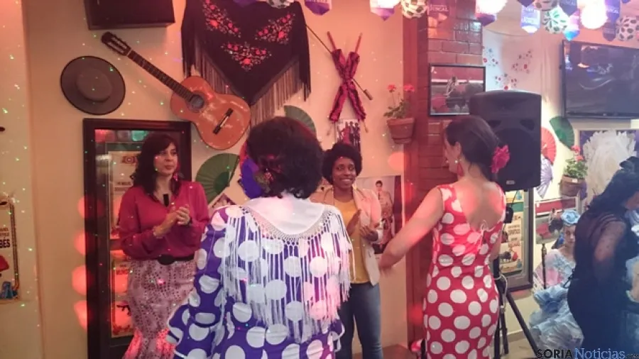 Baile por sevillanas en Soria