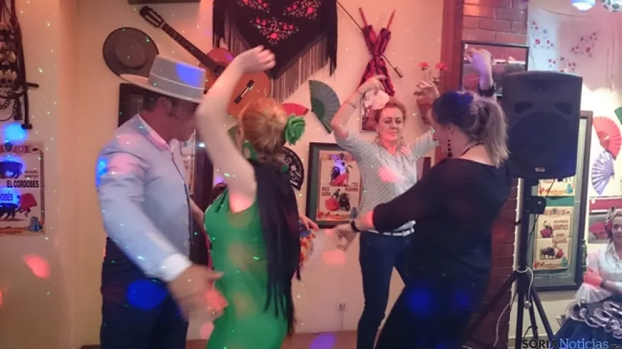 Baile por sevillanas en Soria