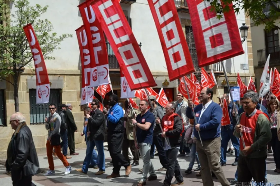 Manifestación en Soria