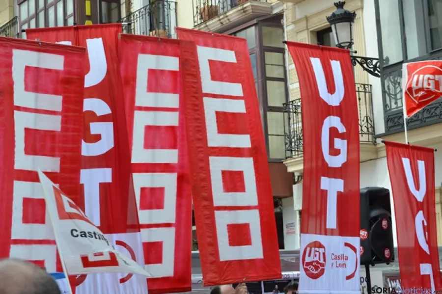 Manifestación en Soria