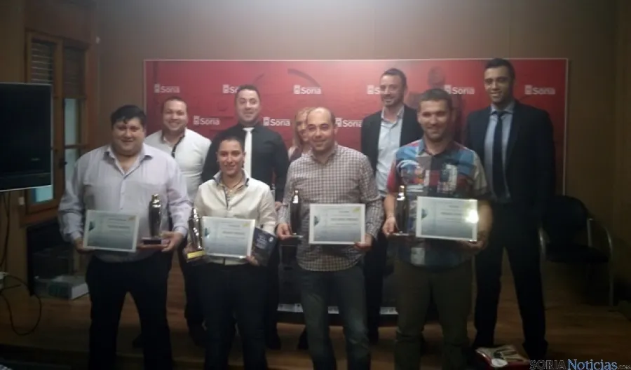 Foto de familia de los ganadores