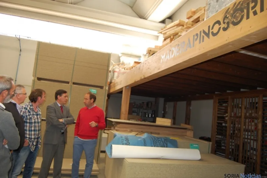 Visita a las empresas de madera
