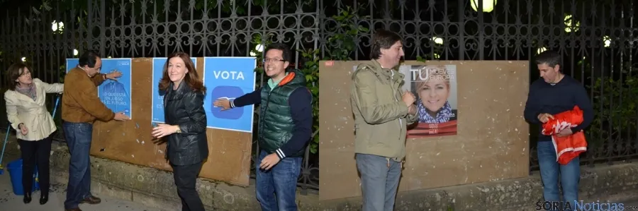 Pegada de carteles
