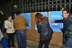 Pegada de carteles 