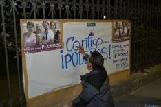 Pegada de carteles 