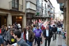 Manifestación en Soria