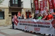 Manifestación en Soria