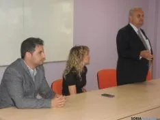Jesús Ciria, Nuria Sánchez y Antonio Esteban