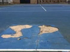 Estado lamentable de las pistas