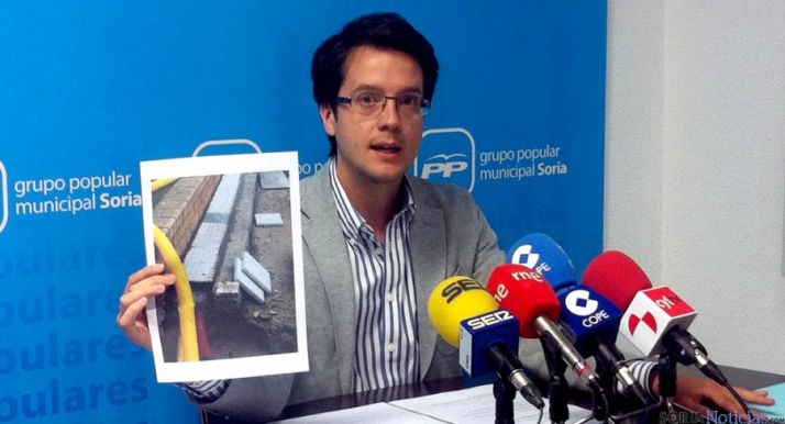 Tomás Cabezón, este jueves en rueda de prensa.