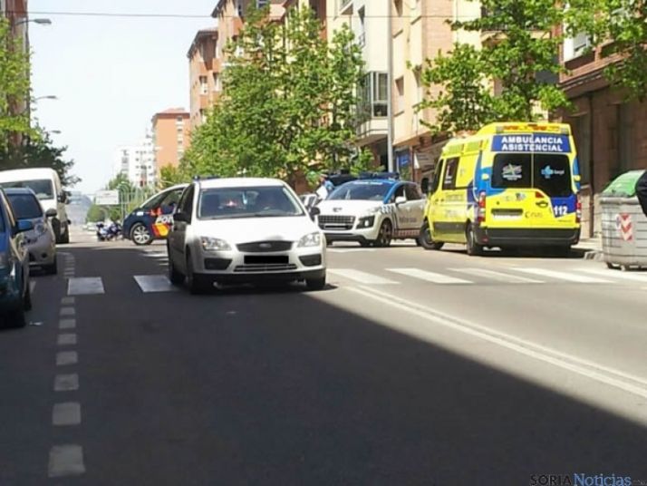 Atropello en la Avenida de Valladolid