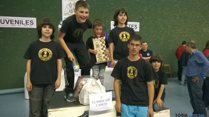 Ajedrecistas en Palencia