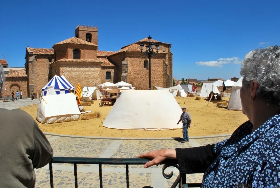 Ágreda ha visto recreadas las bodas reales de 1221