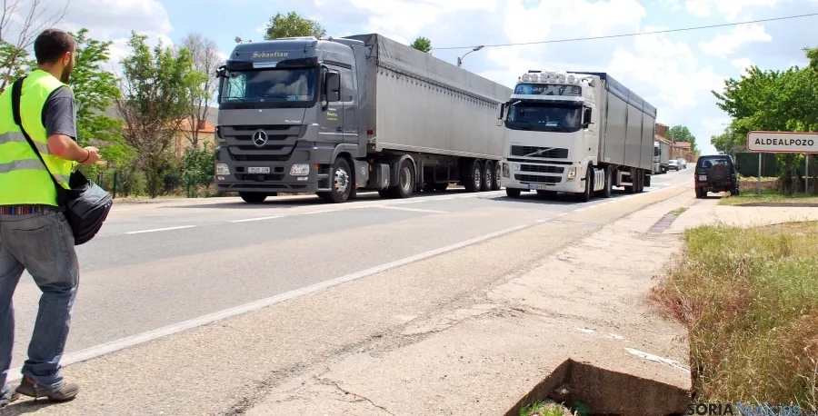 El aparatoso accidente no ha registrado víctimas. / SN