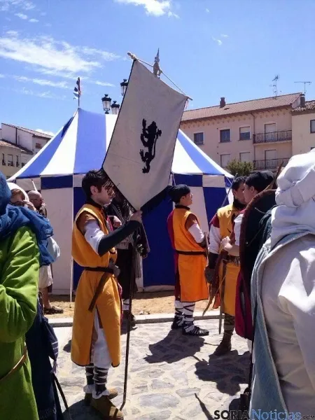 Distintos momentos de jornada en Ágreda. 