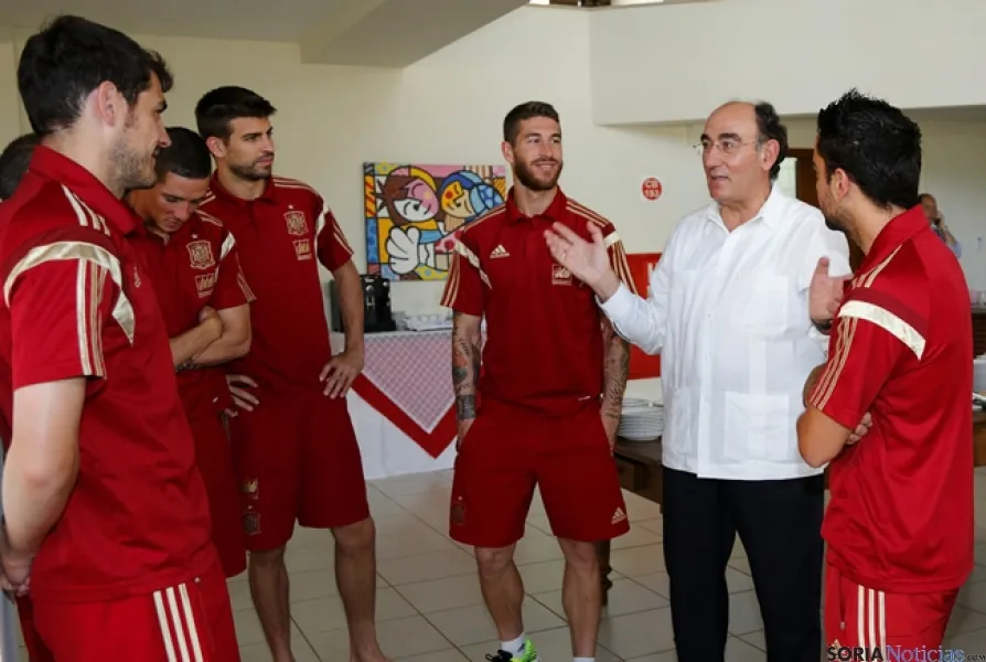 Galán con la selección