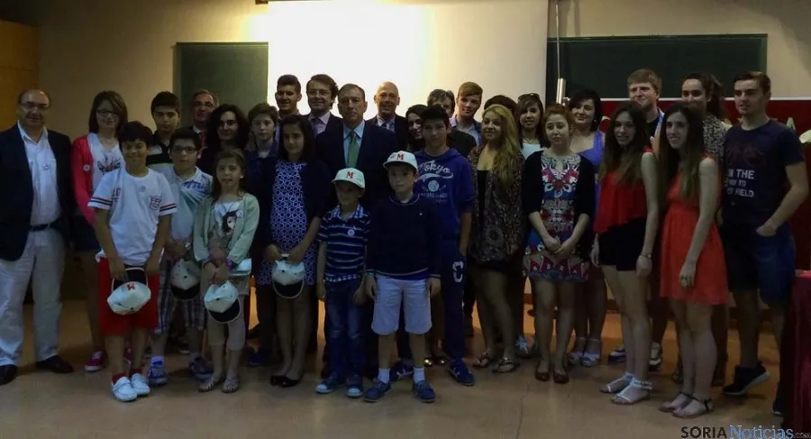 Galardonados en los Premios a la Convivencia Escolar.