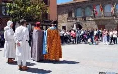 Ágreda ha visto recreadas las bodas reales de 1221