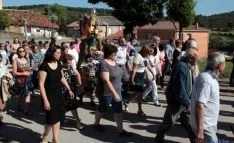 La imagen en su entrada a Cubilla.