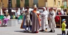 Ágreda ha visto recreadas las bodas reales de 1221