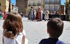 Ágreda ha visto recreadas las bodas reales de 1221