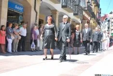 Desfile hacia la plaza Mayor este Lunes de Bailas. / SN