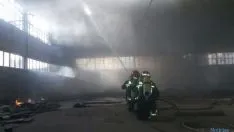 Actuación de los bomberos