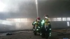 Actuación de los bomberos